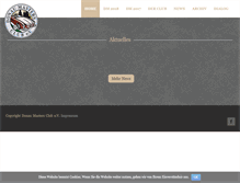 Tablet Screenshot of donau-masters.de